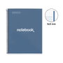 Miquelrius Cuaderno Espiral Emotions DIN A4 de 80 Hojas, Cuadriculado 5 mm, Azul