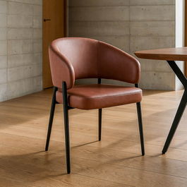 Silla Vino Simil Piel Contract 60 X 59 X 83 cm