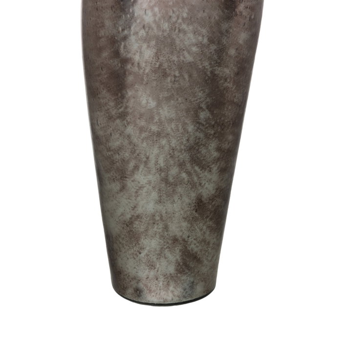 Botella Decorativa Plata 15 X 13 X 54 cm