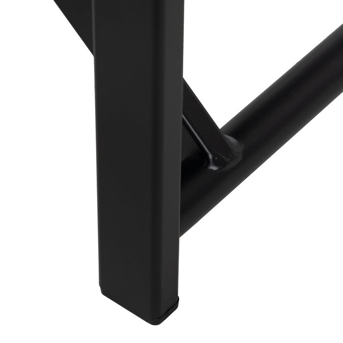 Silla Director Negro Aluminio-Textileno 56 X 53 X 84 cm (Set de 2)