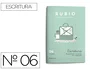 Rubio Cuaderno Caligrafia Nº 06