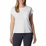 Camiseta de Manga Corta Mujer Columbia Trek™ Blanco S