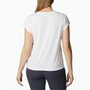 Camiseta de Manga Corta Mujer Columbia Trek™ Blanco S
