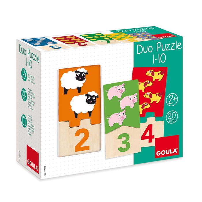 GOULA Puzle Duo 1-10