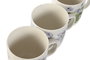 DKD Home Decor Juego de 3 Tazas de Porcelana Nen fares 2023 Surtidas de 380 ml