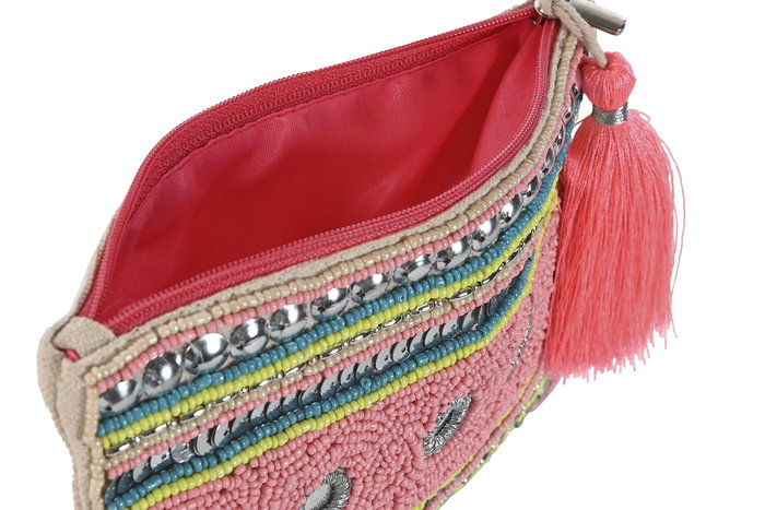 DKD Home Decor Neceser Mediterraneo Multicolor 2 x 12 x 18 cm (6 Unidades)