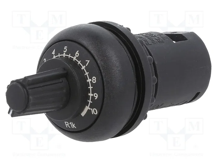 EATON ELECTRIC RMQ-Titan Potenciómetro 1kΩ 22mm EATON ELECTRIC RMQ-Titan Potenciómetro 1kΩ 22mm