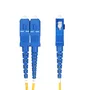 StarTech.com SMLCSC-OS2-10M Cable de fibra óptica OS2 monomodo LC-SC 10 metros 100G para CWDM 1260-1625 nm, amarillo
