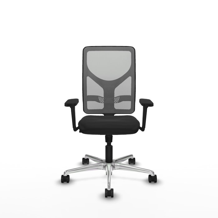 PIQUERAS Y CRESPO Silla de oficina Motilla con mecanismo Sincro, Negro y Gris PIQUERAS Y CRESPO Silla de oficina Motilla con mecanismo Sincro, Negro y Gris