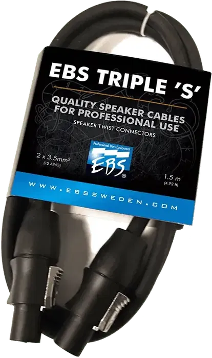 EBS Cable Altavoz Speakon - 1,5 Metros EBS Cable Altavoz Speakon - 1,5 Metros
