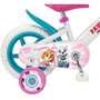 Bicicleta infantil 12" toimsa toi1181 paw patrol blanco