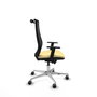 PIQUERAS Y CRESPO Silla de oficina Mardos con mecanismo Sincro/Traslack, Crema y Negro