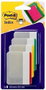 Post-It Index Banderitas Separadoras Rígidas Grandes 24 Unidades