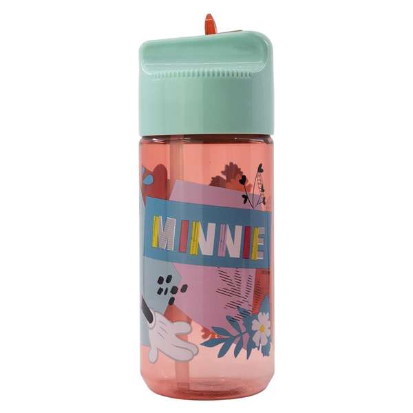 Stor Botella de plástico Minnie Mouse Being More 430 ml Stor Botella de plástico Minnie Mouse Being More 430 ml