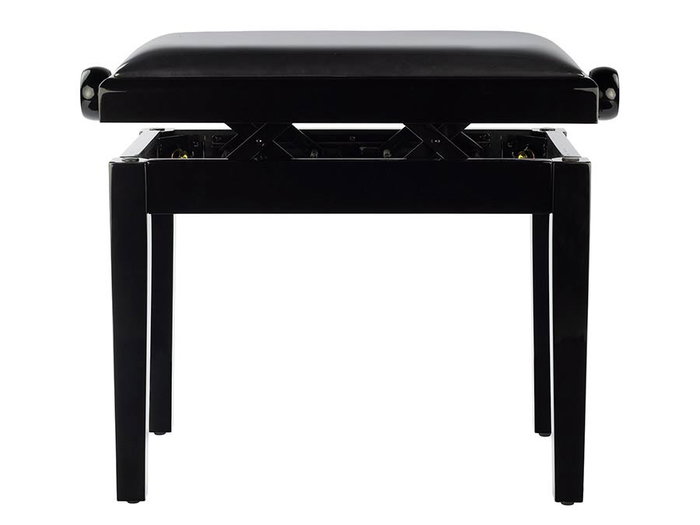 Boston Banco Piano Deluxe Ajustable Negro Brillo