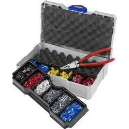 Knipex Surtido de Crimpado para Terminales de Extremo de Cable con Pinzas