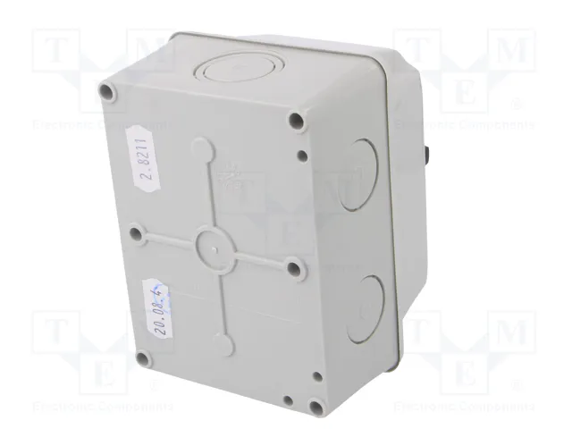 SPAMEL Interruptor de Leva 25A 0-1 Negro SPAMEL Interruptor de Leva 25A 0-1 Negro