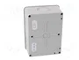 SPAMEL Interruptor de Leva 25A 0-1 Negro
