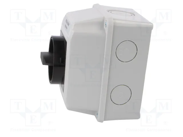 SPAMEL Interruptor de Leva 25A 0-1 Negro SPAMEL Interruptor de Leva 25A 0-1 Negro