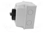 SPAMEL Interruptor de Leva 25A 0-1 Negro