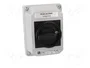 SPAMEL Interruptor de Leva 25A 0-1 Negro