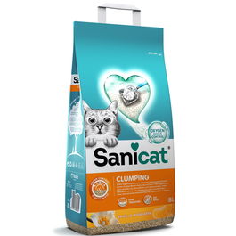 Sanicat Arena Aglomerante Vainilla-Mandarina 8L Bentonita sin Polvo FSC