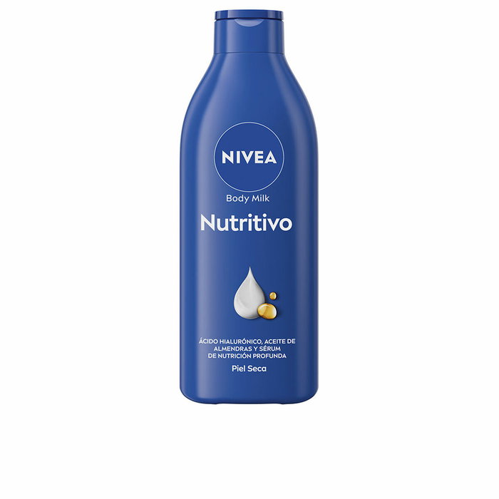 NIVEA Body Milk Nutritivo Ácido Hialurónico y Aceite 400 ml