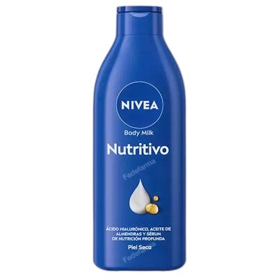 NIVEA Body Milk Nutritivo Ácido Hialurónico y Aceite 400 ml