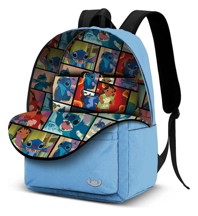 Karactermania Mochila Lilo & Stitch Block ST Azul