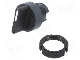 SCHNEIDER ELECTRIC Interruptor Rotativo Harmony XAC Negro 22mm