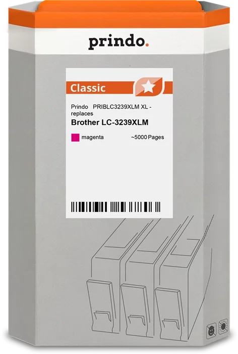 Prindo Cartucho de tinta magenta PRIBLC3239XLM Classic XL Prindo Cartucho de tinta magenta PRIBLC3239XLM Classic XL