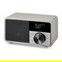 Sangean DDR-7 Glacier Silver - Radio Digital Personal DAB+/FM con Bluetooth 5.0, Pantalla OLED, Batería Recargable, Color Plata