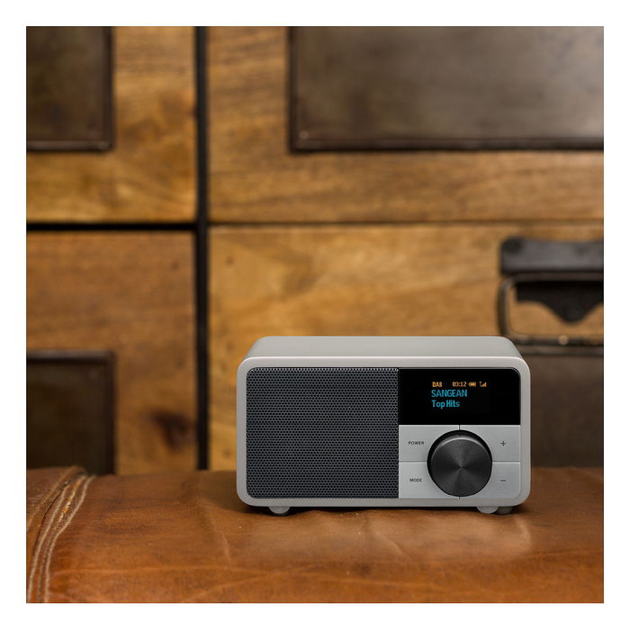 Sangean DDR-7 Glacier Silver - Radio Digital Personal DAB+/FM con Bluetooth 5.0, Pantalla OLED, Batería Recargable, Color Plata Sangean DDR-7 Glacier Silver - Radio Digital Personal DAB+/FM con Bluetooth 5.0, Pantalla OLED, Batería Recargable, Color Plata