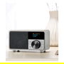 Sangean DDR-7 Glacier Silver - Radio Digital Personal DAB+/FM con Bluetooth 5.0, Pantalla OLED, Batería Recargable, Color Plata