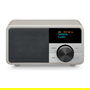Sangean DDR-7 Glacier Silver - Radio Digital Personal DAB+/FM con Bluetooth 5.0, Pantalla OLED, Batería Recargable, Color Plata