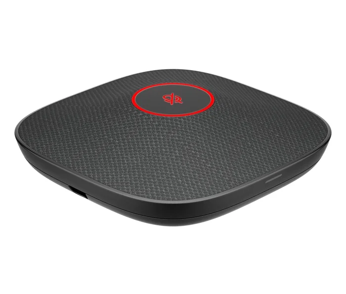 Poly Micrófono de Mesa para Conferencias HP Poly Studio A2, Negro, Cable 6m, 4 Micrófonos Integrados, Conectable en Cadena