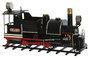 DKD Home Decor Vehículo de Decoración Metal Locomotora Negro