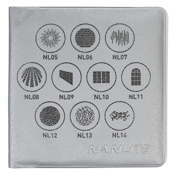 Nanlite Gobo-Set 1 para PJ-FZ60-19/36 Nanlite Gobo-Set 1 para PJ-FZ60-19/36