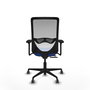 PIQUERAS Y CRESPO Silla de oficina Zulema Azul y Blanco
