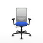 PIQUERAS Y CRESPO Silla de oficina Zulema Azul y Blanco
