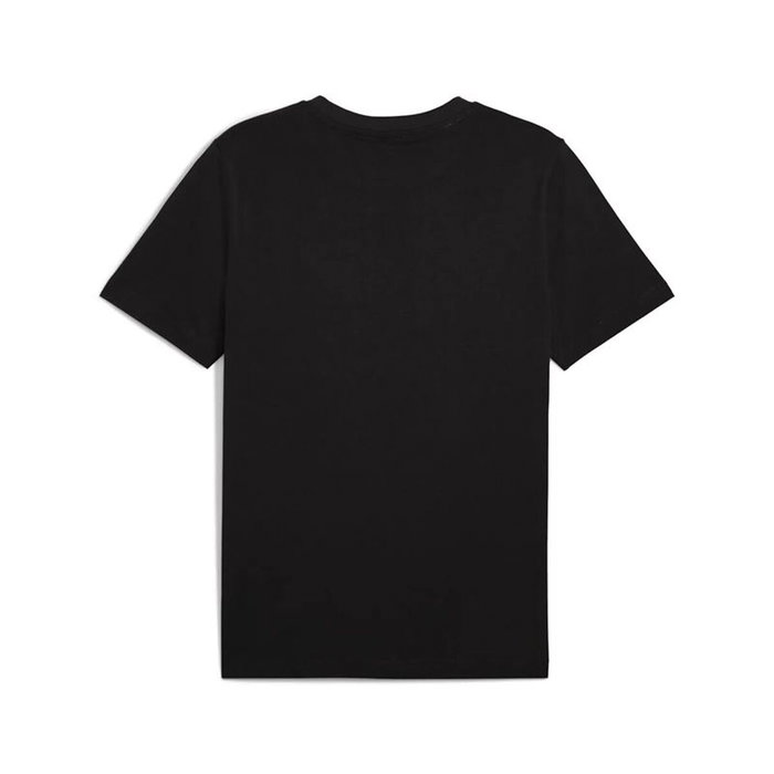 Camiseta de Manga Corta Hombre Puma Essentials Elevated Negro 11-12 Años