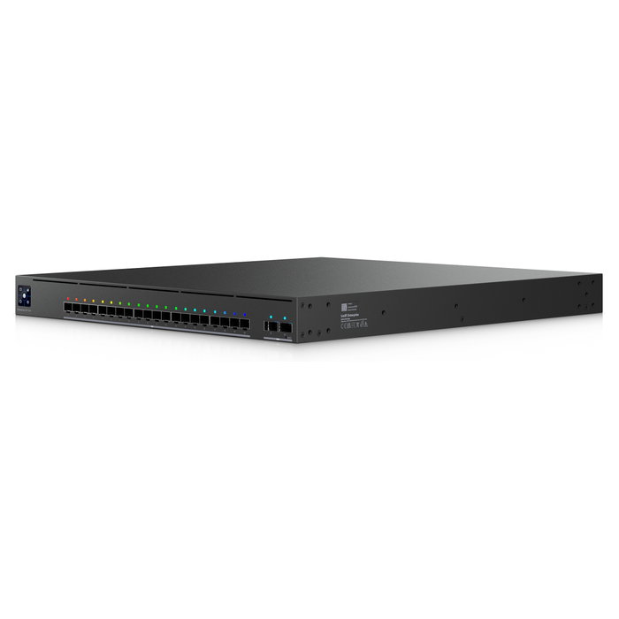 Ubiquiti UniFi EAV-Fiber AV Switch Layer3 22 Puertos (20x SFP+, 2x QSFP28)