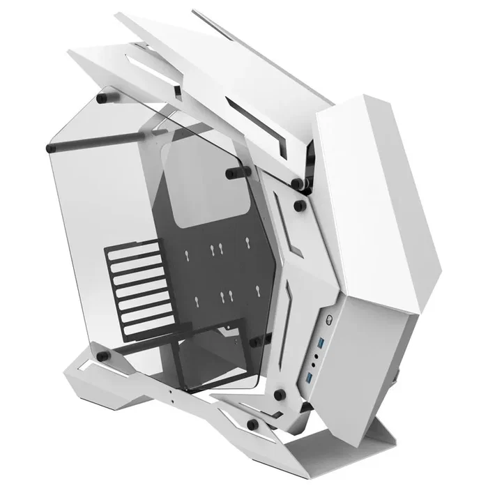 Jonsbo MOD3 Big-Tower Showcase, Vidrio Templado - blanco