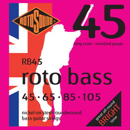 Juego de Cuerdas Rotosound para Bajo 45-105