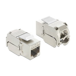 DeLOCK Módulo Keystone RJ45 Buchse LSA Cat.6A STP 86205
