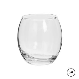Secret Of Gourmet Vasos Cesari 400 ml, Cristal Transparente, 6 Unidades