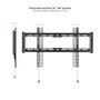 Tooq Soporte Fijo de Pared LP1083F-B para Pantallas de 37-80 Pulgadas, Negro