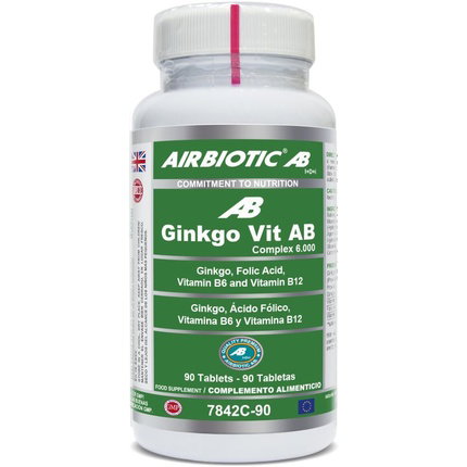AIRBIOTIC Ginkgo Vit 6000 90 comprimidos AIRBIOTIC Ginkgo Vit 6000 90 comprimidos