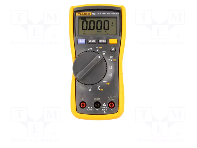 FLUKE FLK-115 Multímetro Digital True RMS con Juego de Cables TLK-225