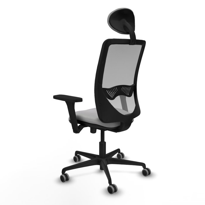PIQUERAS Y CRESPO Silla de oficina Zulema Gris con Mecanismo Sincro/Traslack
